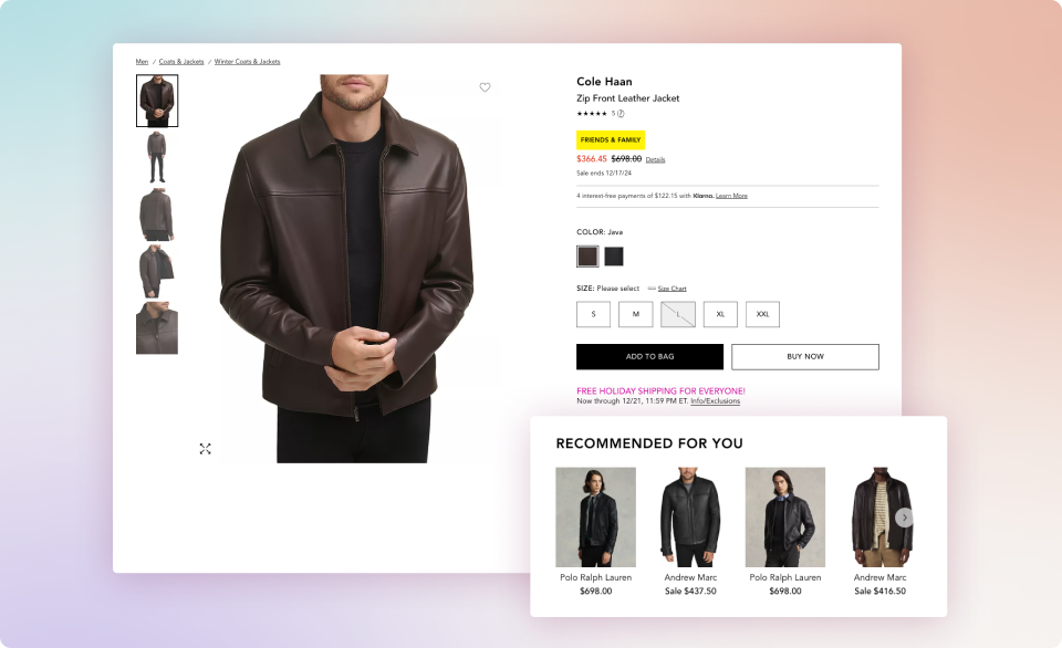 Bloomingdales holiday campaign