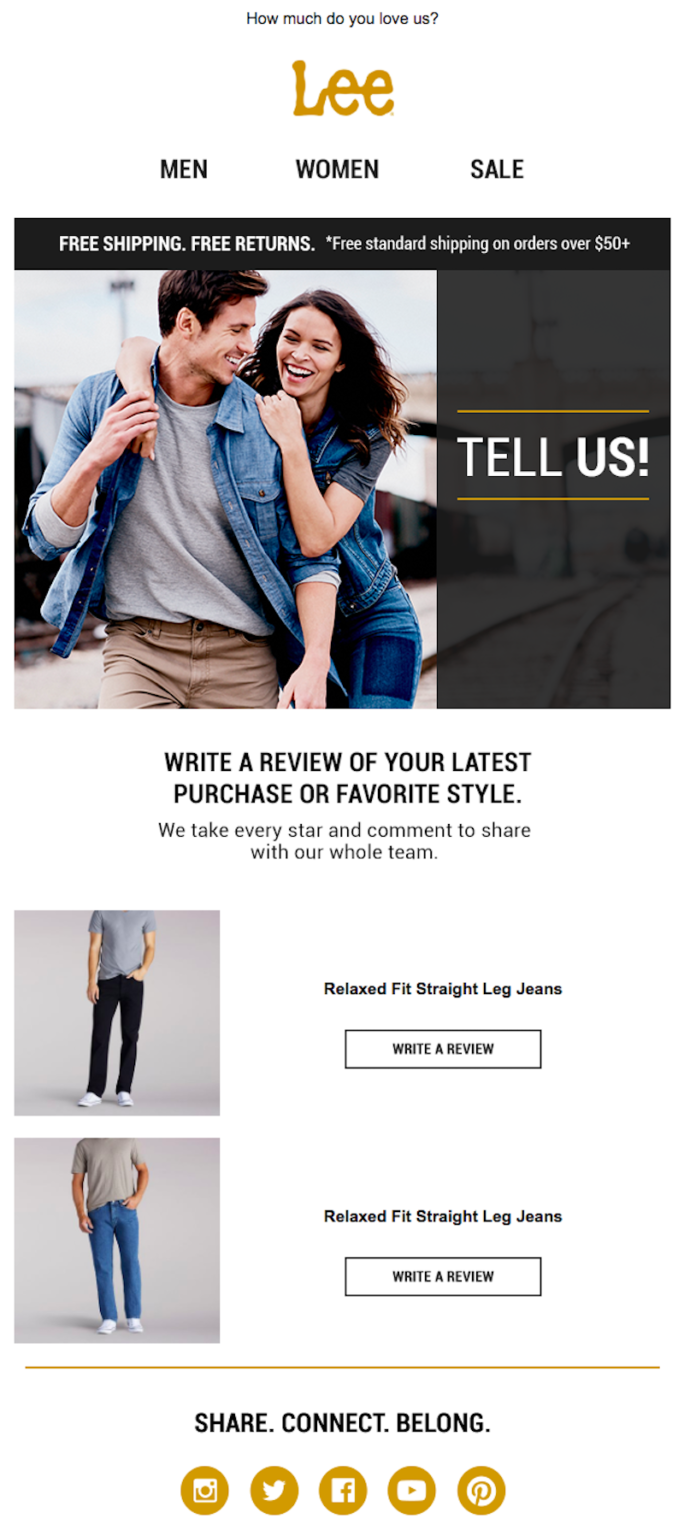 lee-jeans-product-review-email