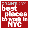 Crain's 2021 Best Places to Work in NYC