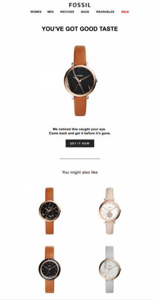 interaction history product recommendations